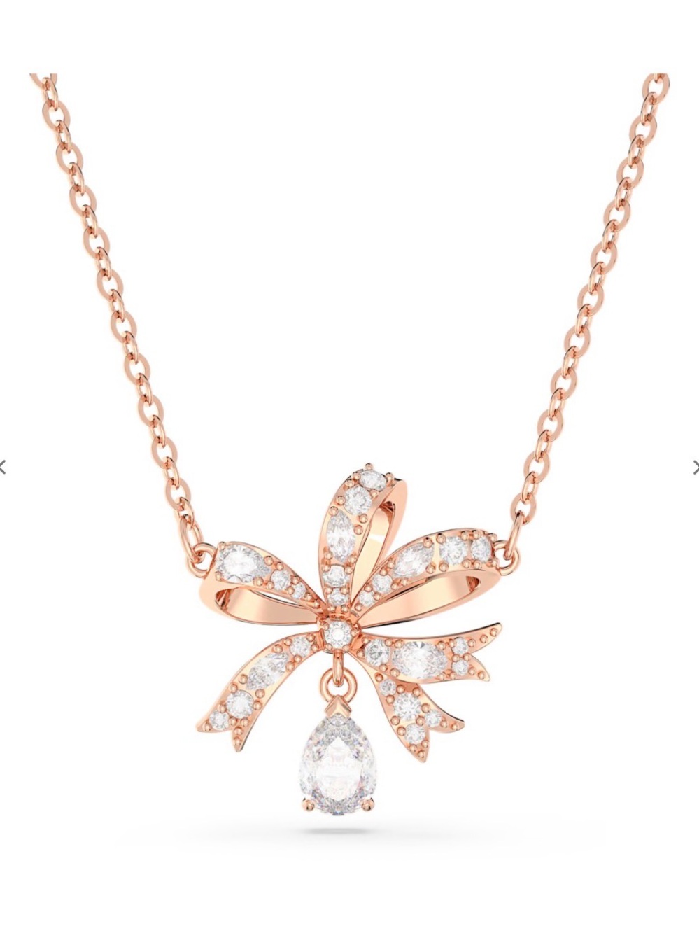 Swarovski Volta Necklace, Rose Gold